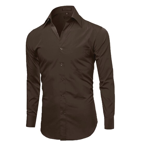 Brown Long Sleeve Smart Shirt, Size: L, Color: Brown | Michaels Brown Long Sleeve Smart Shirt, Size: L, Color: Brown | Michaels
